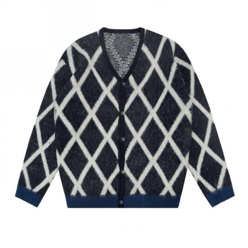 Men's  Loose Casual Loose Knitted Cardigan