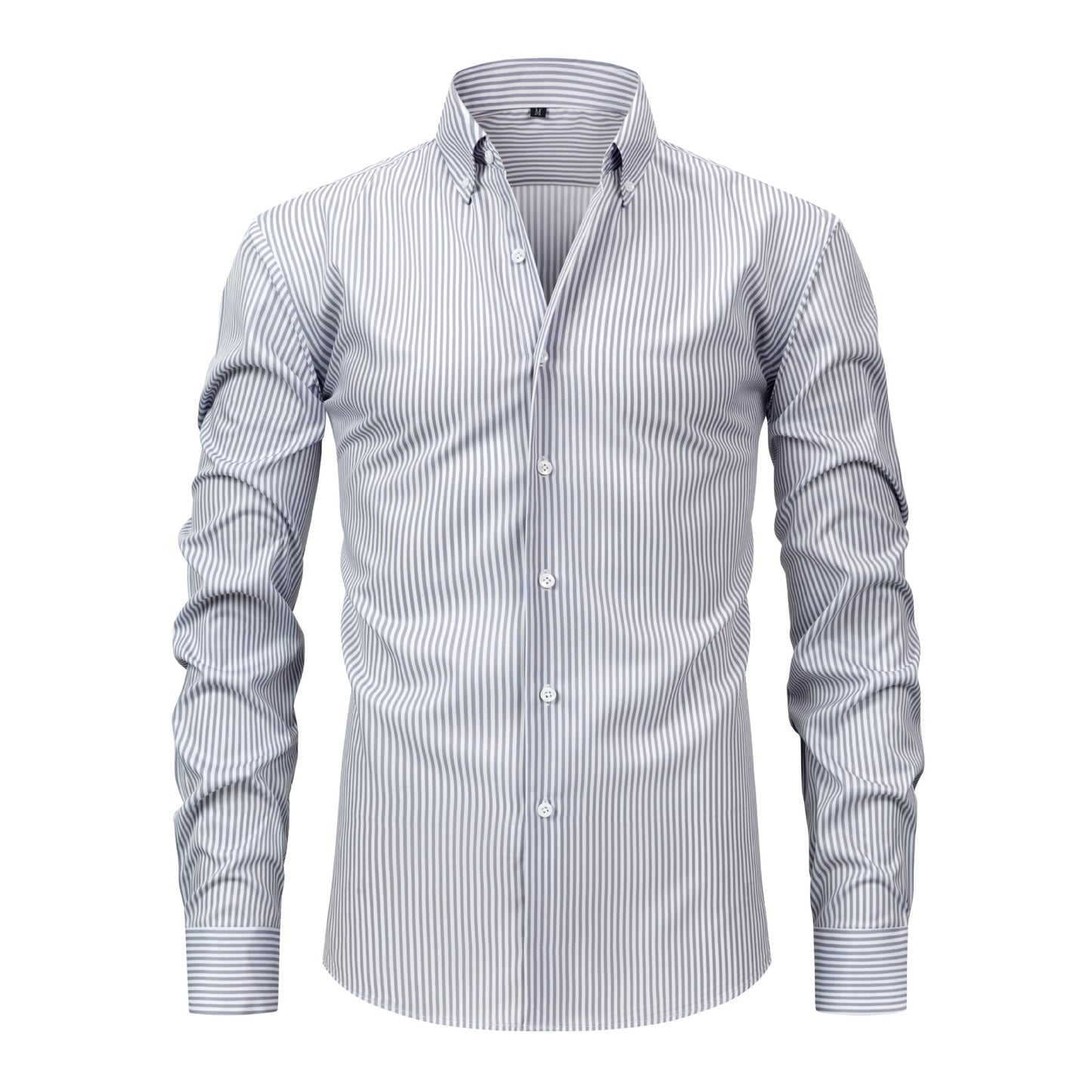 Four-sided Stretch Digital Printing Striped Long Sleeve