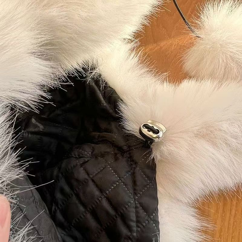 Women's Winter Faux Fur Raccoon Hat