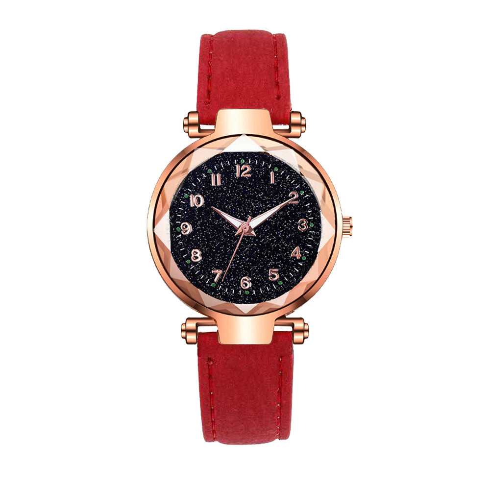 Fashion Starry Sky Trend Casual Student Watch