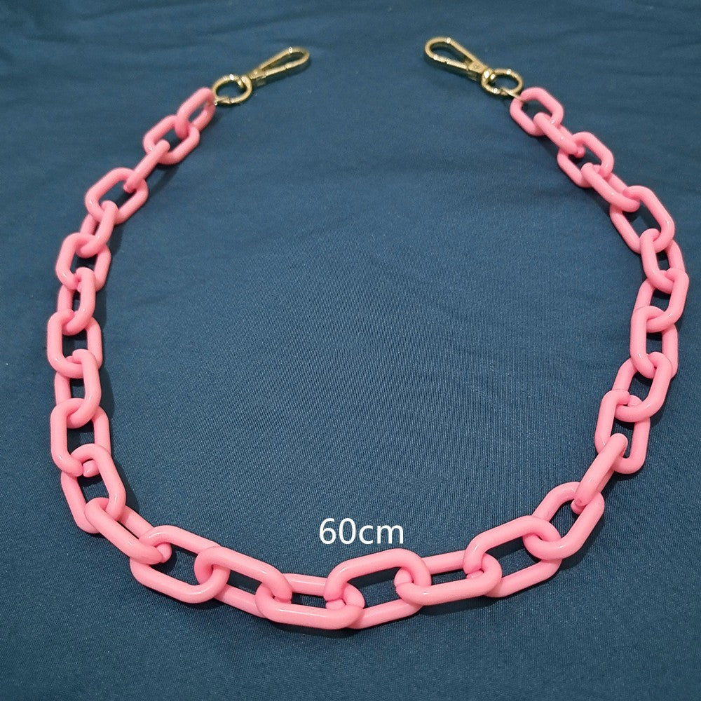 Red Waist  Candy Color Resin Trouser Chain Hanging Ornaments