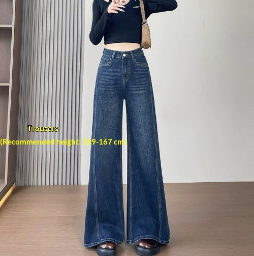 AutumnWinter Black Gold And Blue Flared High-Waist Jeans