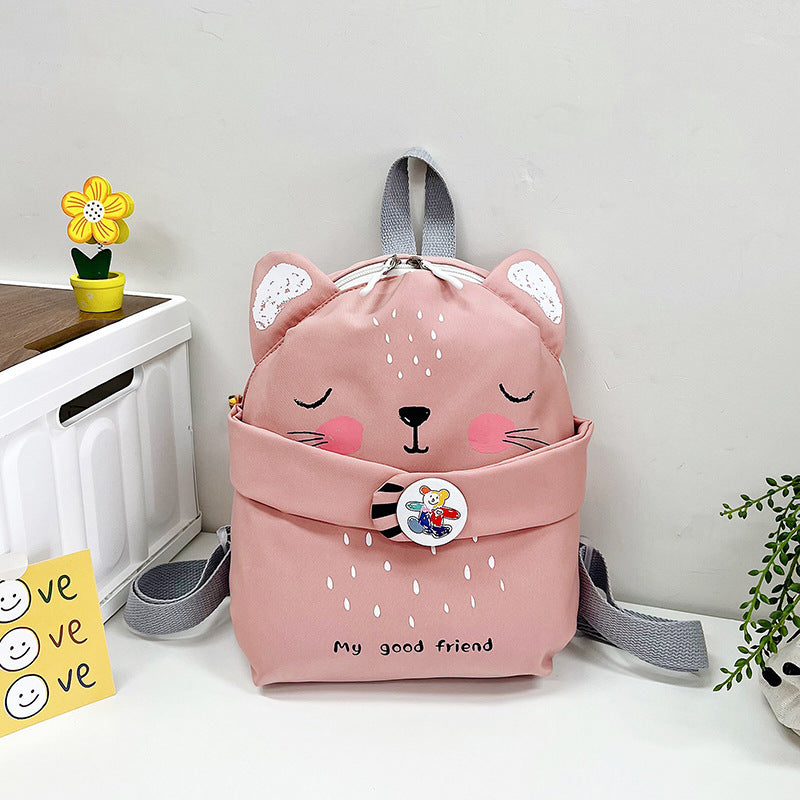 Cartoon Large Capacity Lightweight Girl's Backpack Ins Female