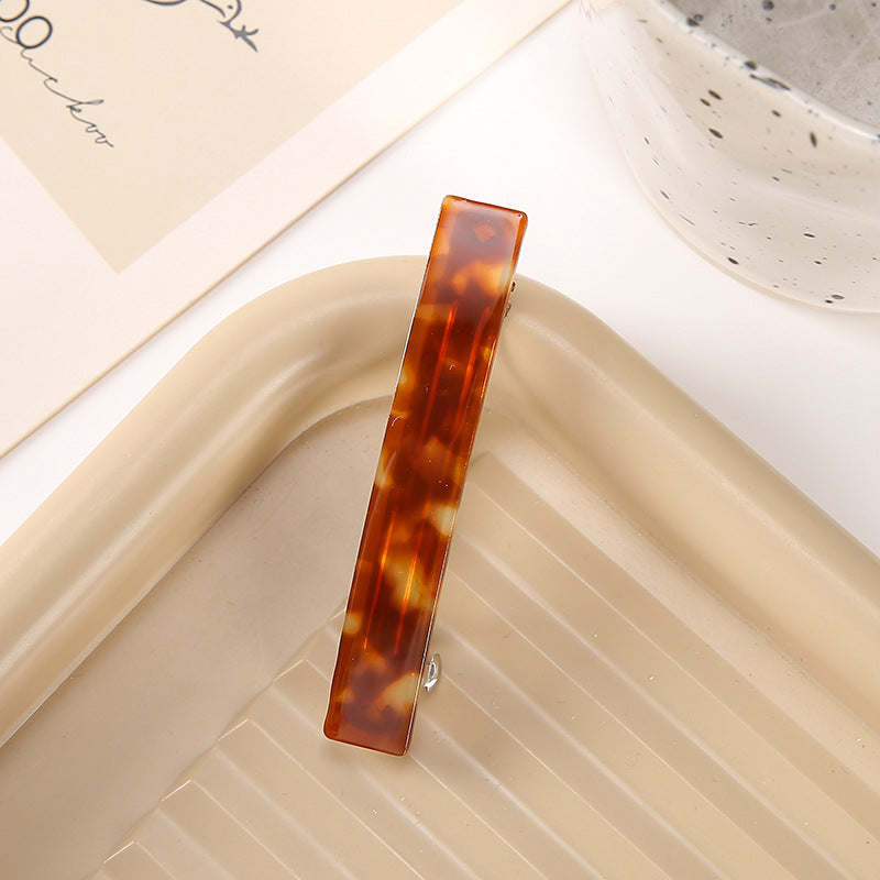 Simple Half Tie Hairpin Small Size Spring