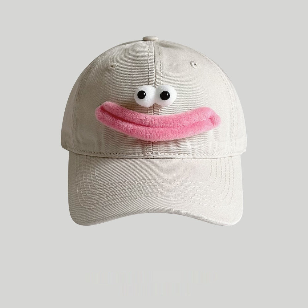 Women's Korean-style Cute Cartoon Peaked Cap