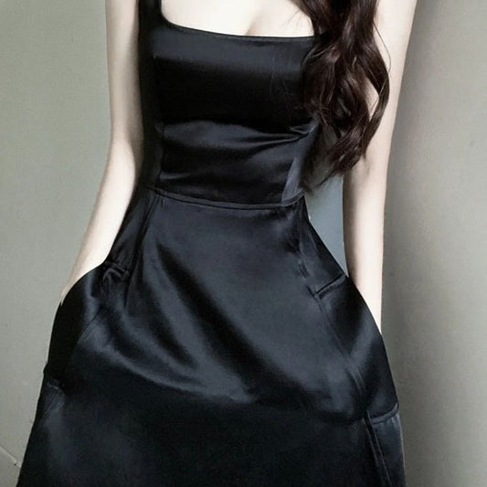 Tank Top Art Sense Suspender Dress For Women