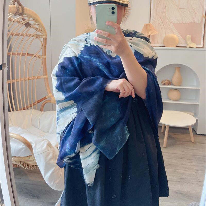 Dame Casual Cashmere Print Tørklæde