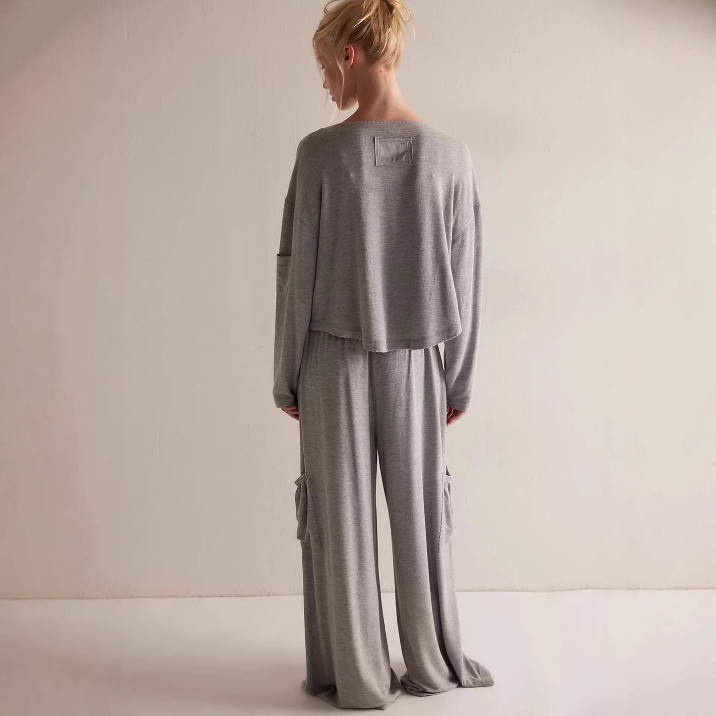 Womens Two-Piece Set Casual Elegant And Chic In European And American Styles