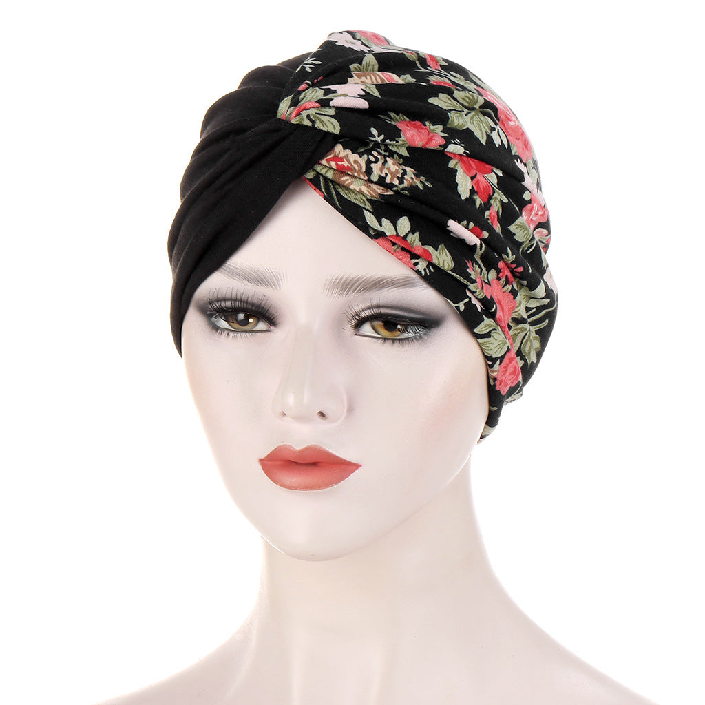 Snail Spiral Bandana Multicolor Small Hat