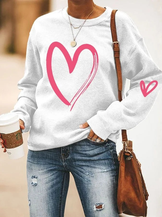 Loose Casual And Comfortable Round Neck Temperament Commute Style Sweater