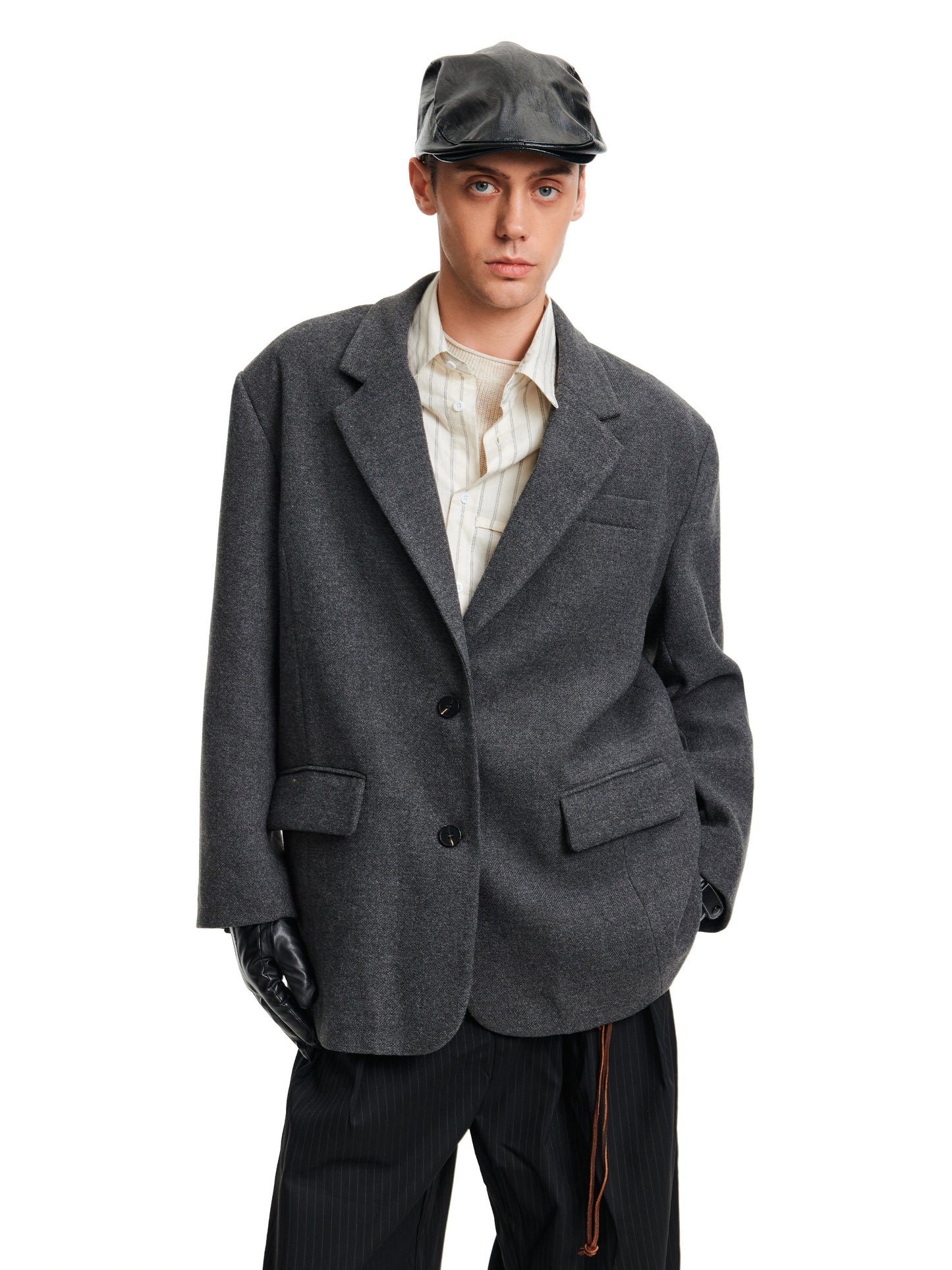 Lightweight Luxury Old-money-style White Duck Down Jacket