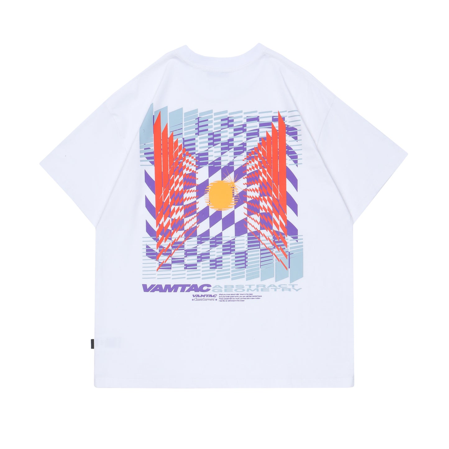 Street Style Irregular Pattern Loose Short Sleeve