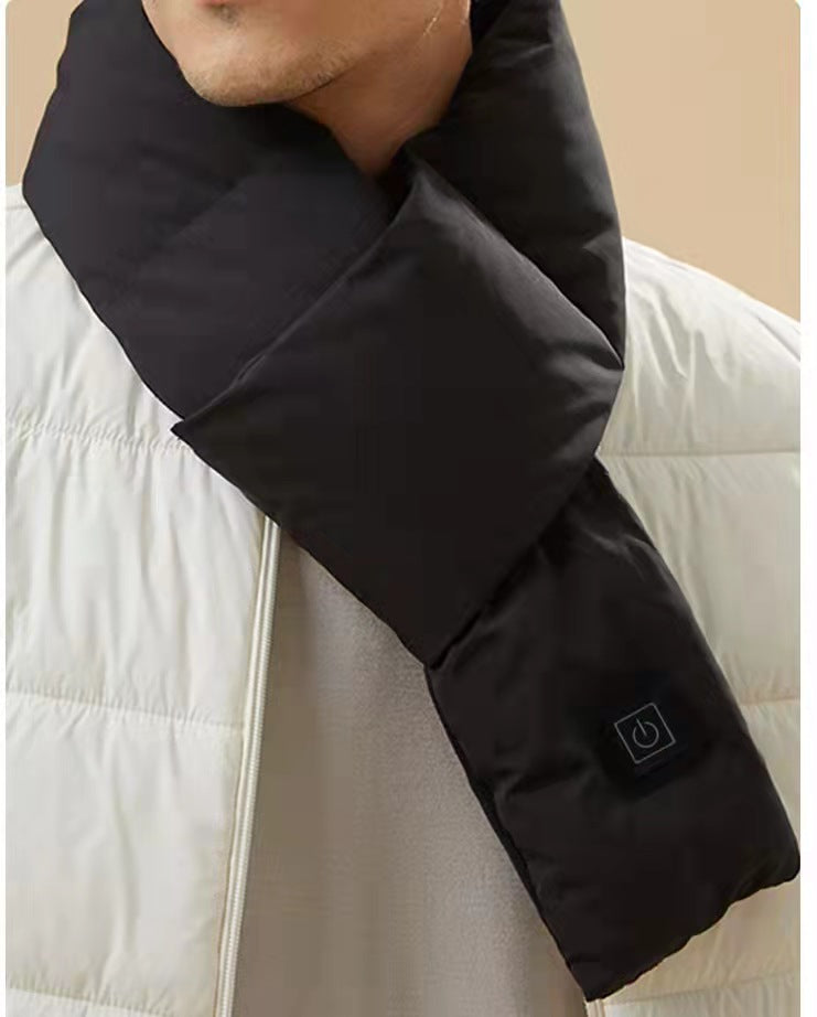 Usb Winter Warmth  Rabbit Fur Heating Scarf