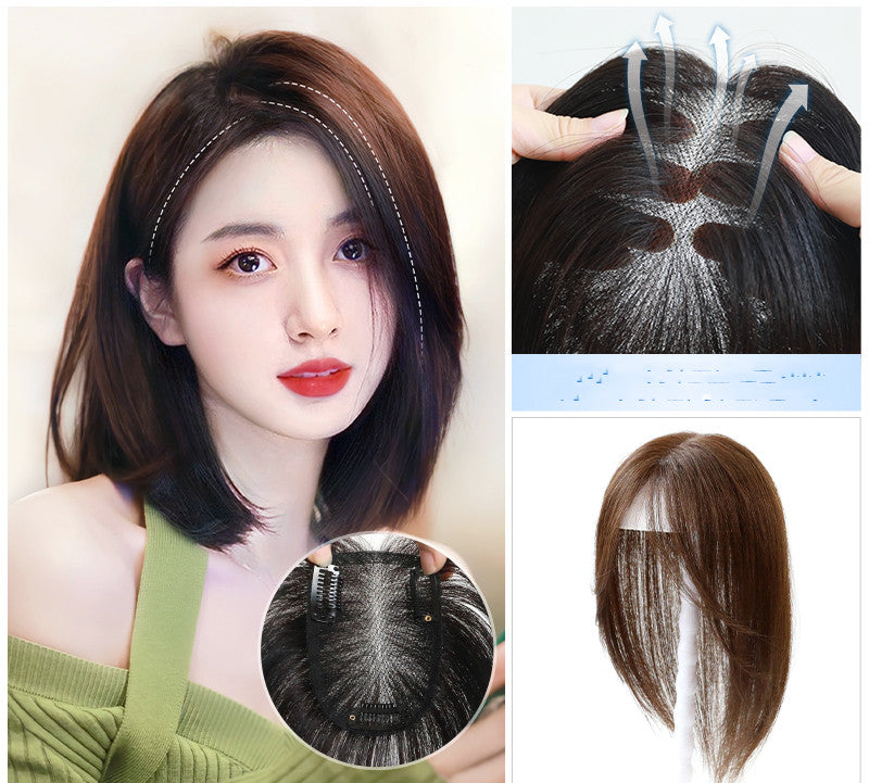 Women's Fashion Simple Net Eight Bangs Wig