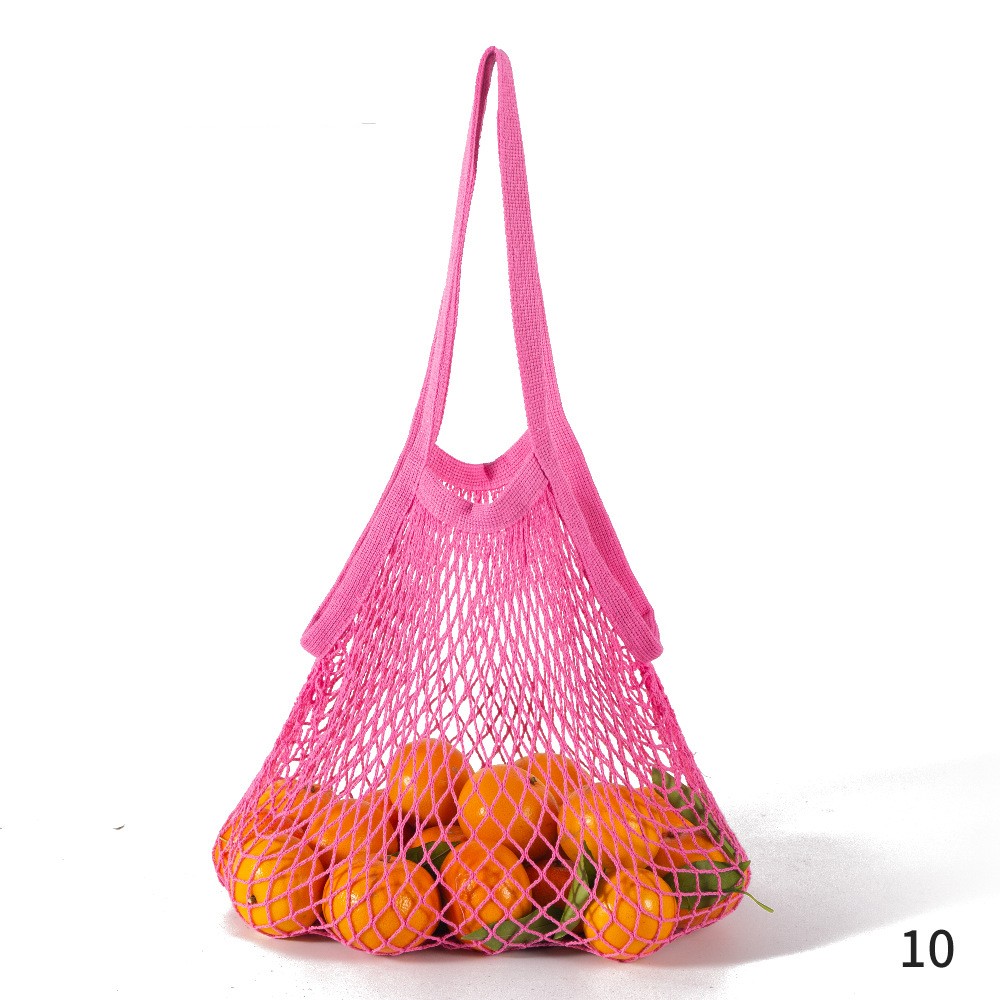 Supermarket Vegetable And Fruit Net Pocket Shopping Bag