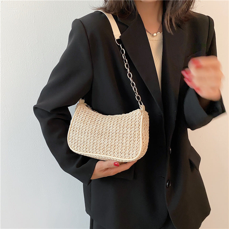 Western Style Portable Shoulder And Armpit Small Bag