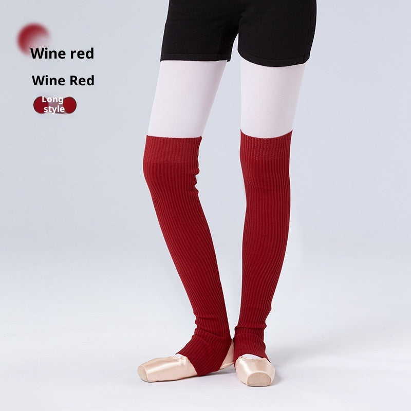 Leg Warmers Thermal Long Dance Sports Over-the-knee Socks