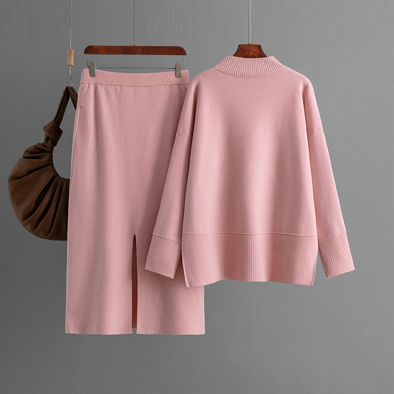 Autumn And Winter European And American Knitting Suit Women