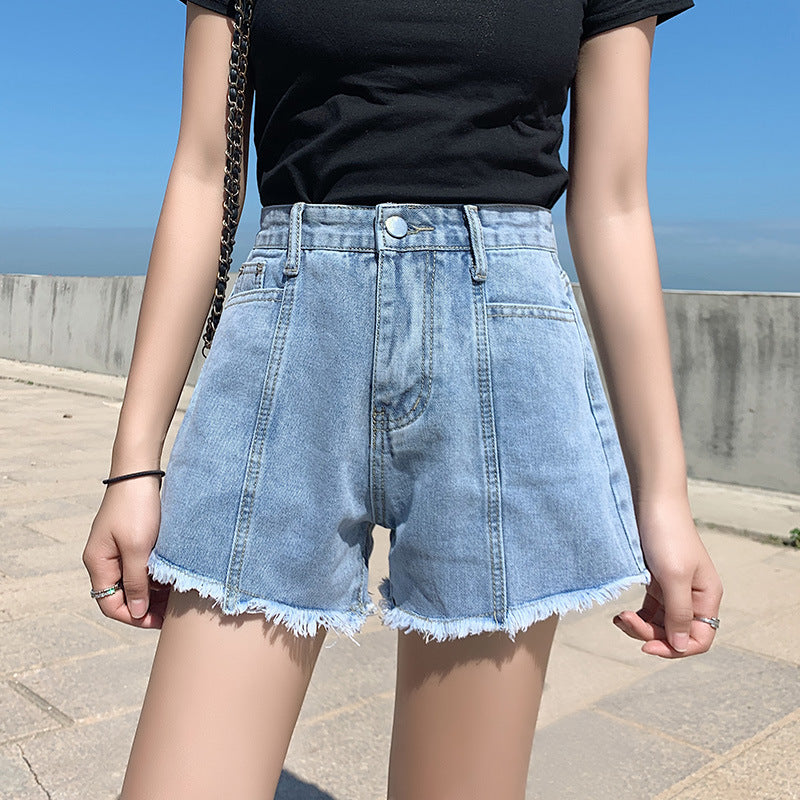 Women's Wide-leg Denim Shorts