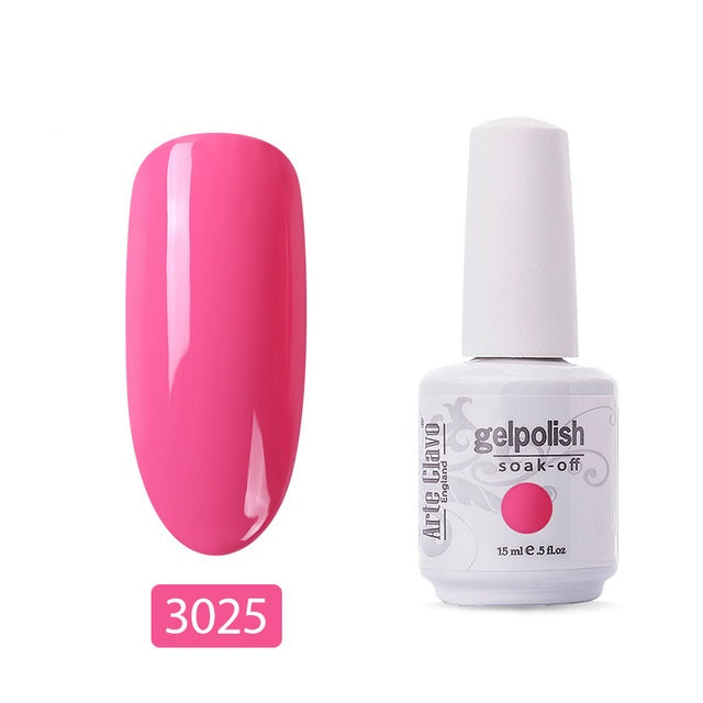 15ML Nail Gel Summer Series Colorful Soak Off UV