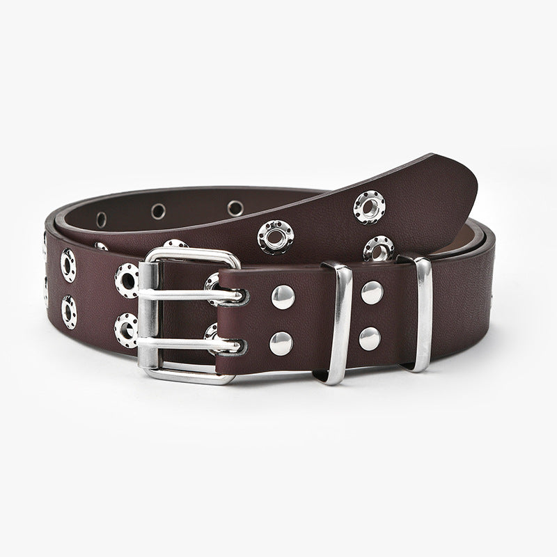 Double Breasted Waistband Hip-hop Chain Versatile