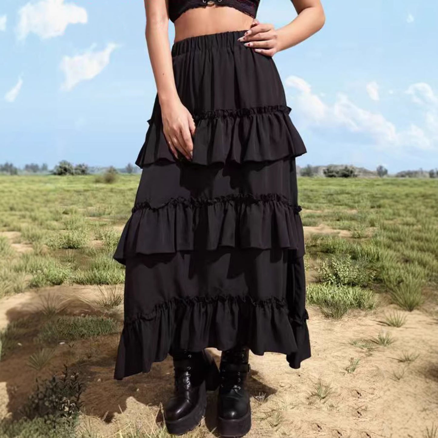 Women's Retro Fashion Skirt