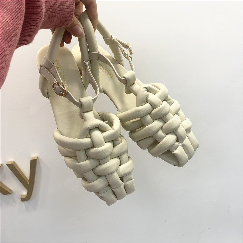 Roman Shoes Fairy Style Hollow Fashion