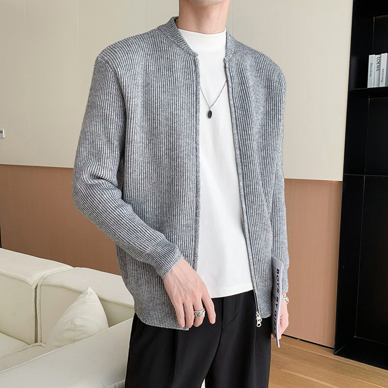 Sweater Youth Minimalist Solid Color Sweater