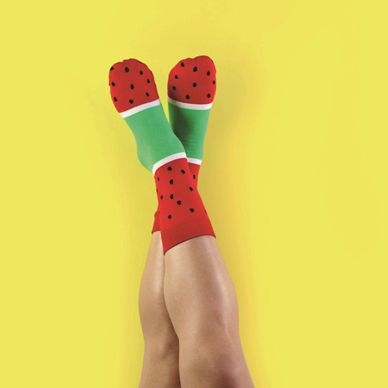 Creative Funny Popsicles Watermelon Pineapple Socks