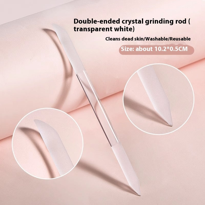 Manicure Implement Convenient Crystal Carving Frotton Exfoliating
