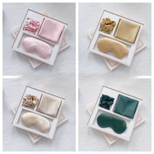 Hand Gift Box Eye Mask Set Four Piece Set