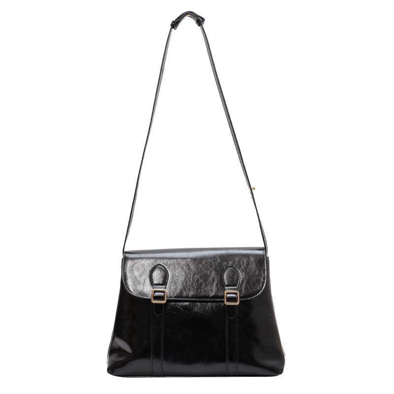 One-shoulder Women's Retro Fashion Niche Messenger Bag