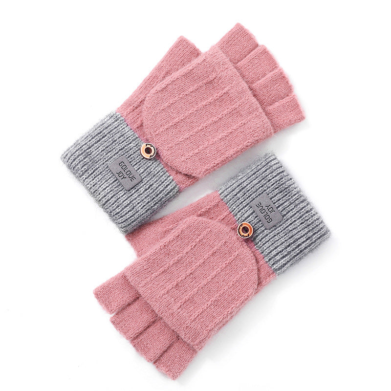 Warm Alpaca Wool Gloves And Windproof