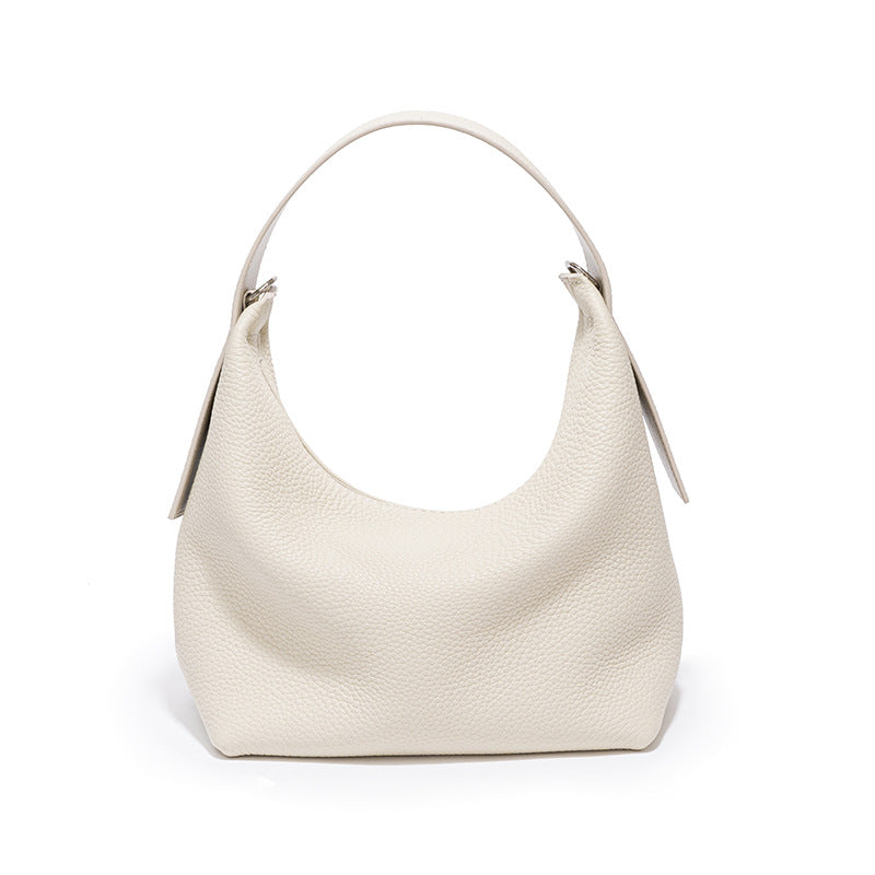 Soft Pillow Shoulder Bag Summer Fashion Casual First Layer Cowhide Women's Handbag