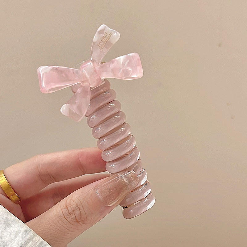 Spring And Summer Cute Bow Bubble Braid Hair Braiding Artifact Headband