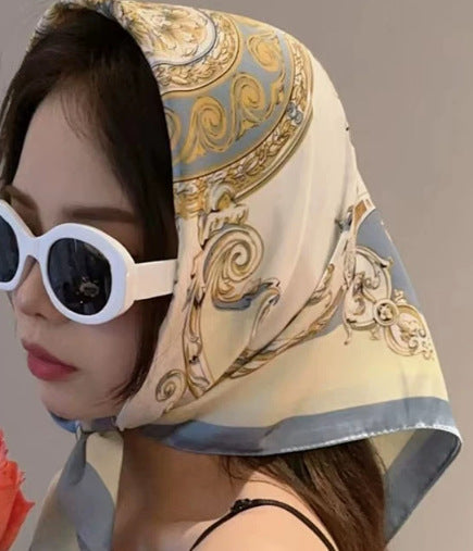 70 Silketørklæde Firkantet tørklæde Høj sans Koreansk stil Mode All-matching