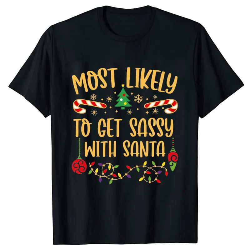 Christmas Family Matching Party T-shirt Women's Merry Christmas