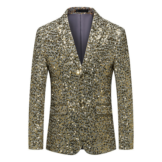 Men's Business Casual Single Suit Jacket