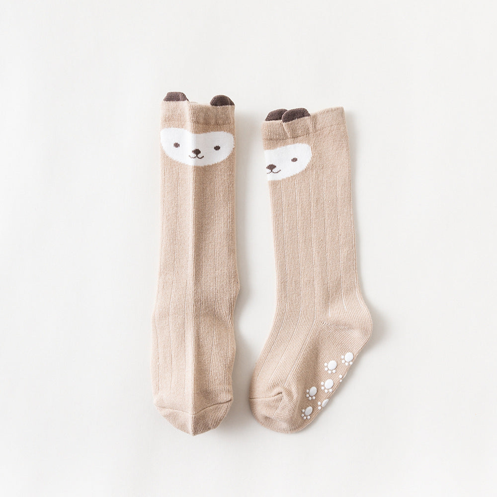 Cotton Newborn Mid Long Tube Knee Socks