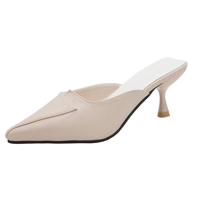 Fashion Simple Pointed Stiletto High Heels