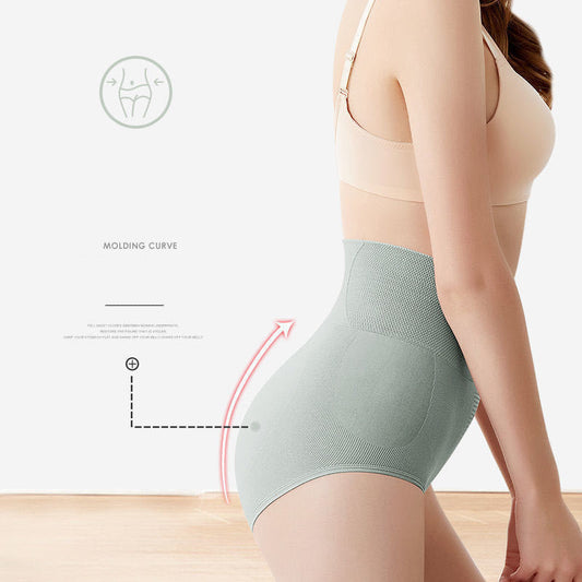 Ladies High Waist Shaping Graphene Antibacterial Cotton Shorts