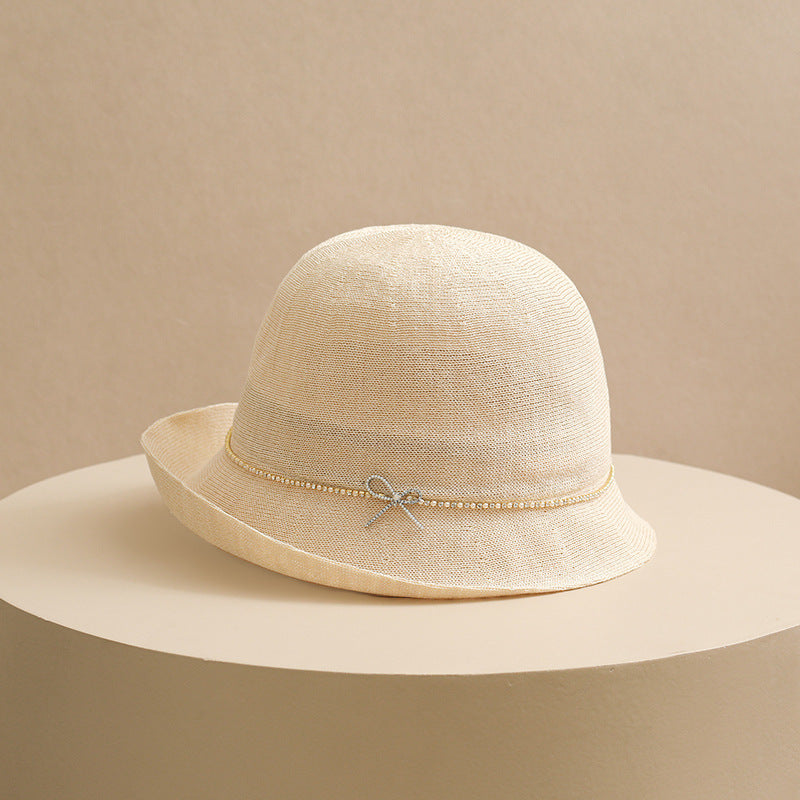 Summer Foldable Japanese Style Curling Sun Hat