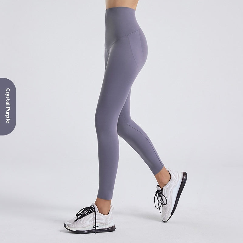 High Waist Hip Lift Tight Yoga Fitness Running Thin Jacket Wear Leggings