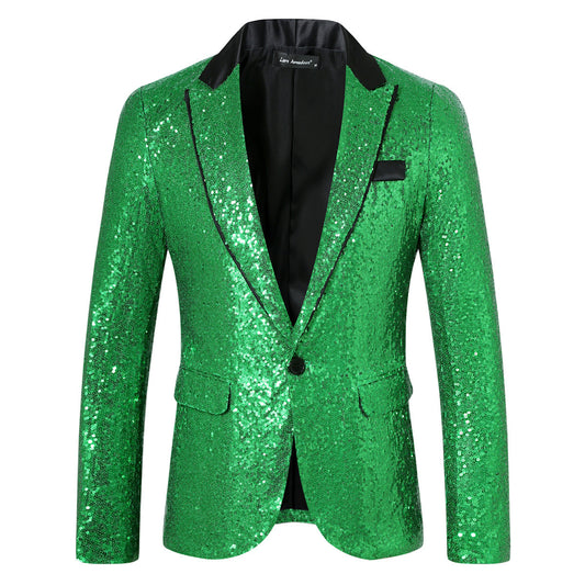 Autumn And Winter New Shiny Coat For Men