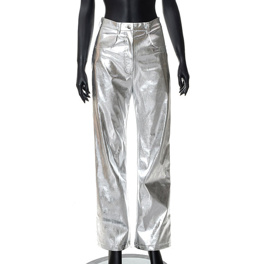 New Fashion High-waist Casual Pants