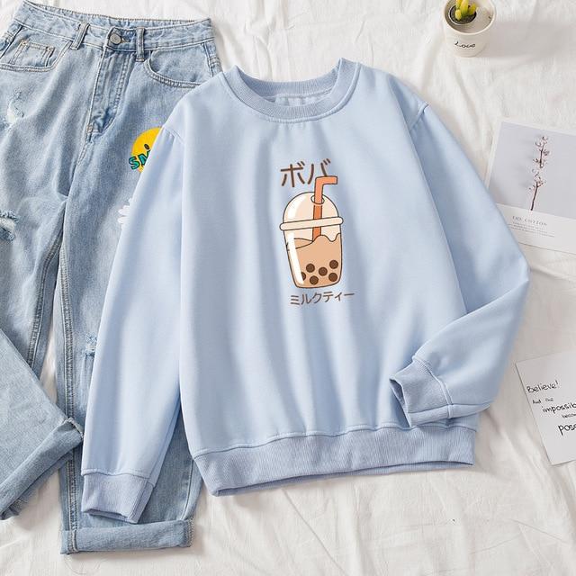 Loose Casual Men's And Women's Korean Style Loose Round Neck Top