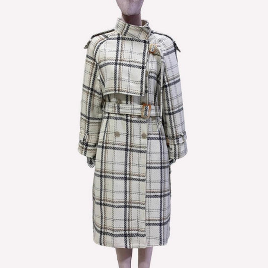 High Sense Autumn And Winter Woolen Coat Female Long Thickened