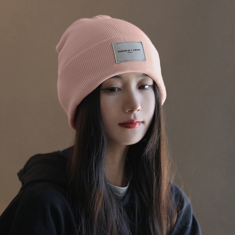 Knitted Hat Women's Winter Korean Style Fashion All-matching