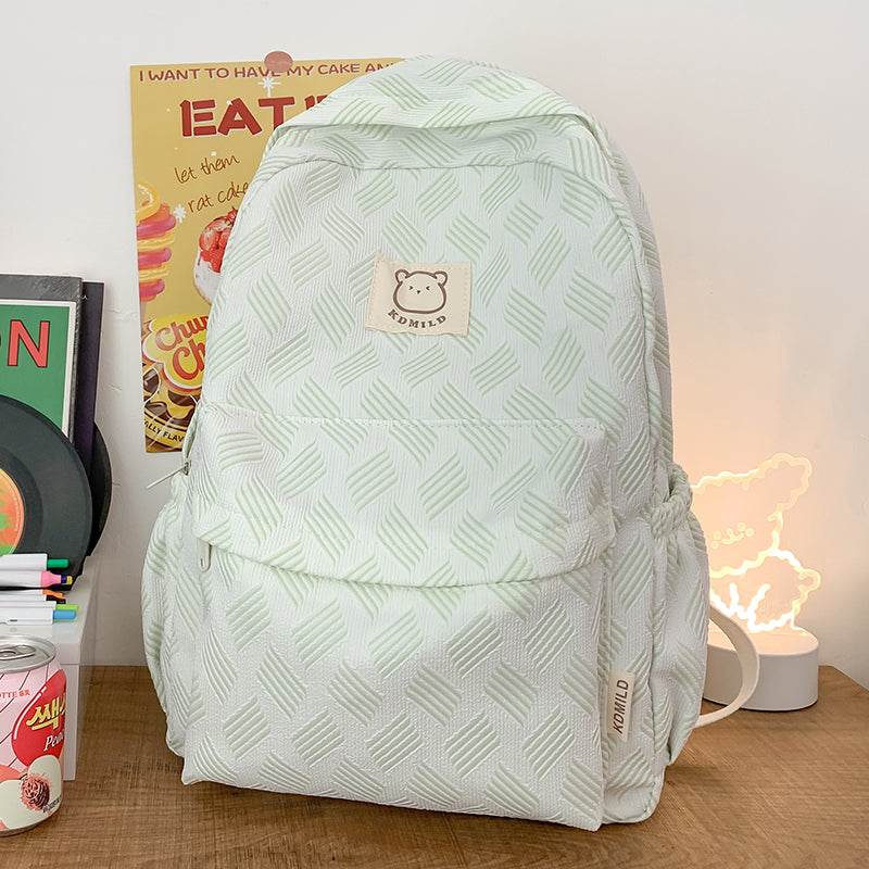Japanese Backpack Junior High School Students Simple