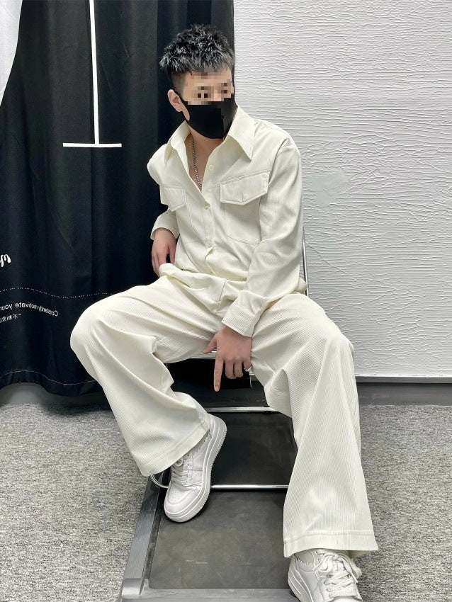 Spring And Autumn Fashion And Handsome Long-sleeved Top